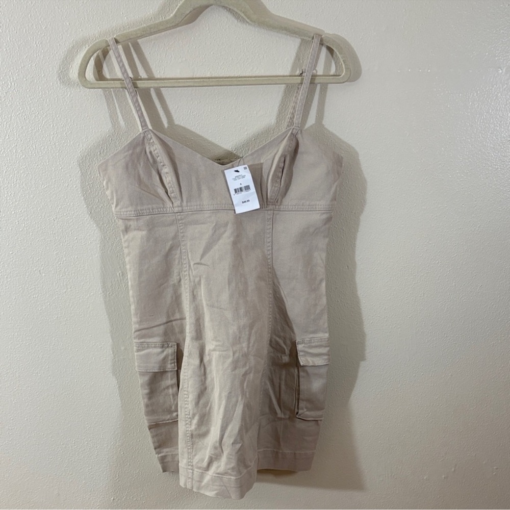 Cotton On Tan Mini Dress with Straps